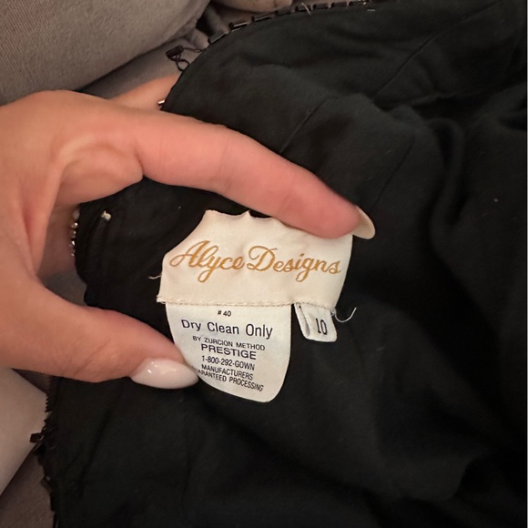 Vintage Alyce Designs Beaded Gown - Picture 2 of 7